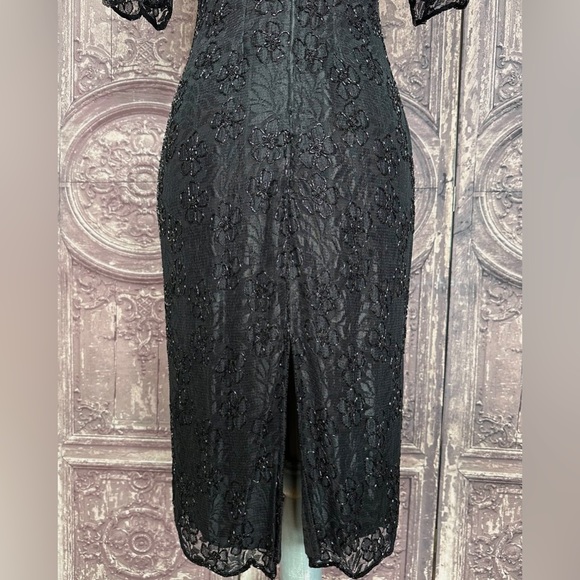 ❌SOLD ON MY IG Vintage Beaded Cocktail Dress - Picture 12 of 15